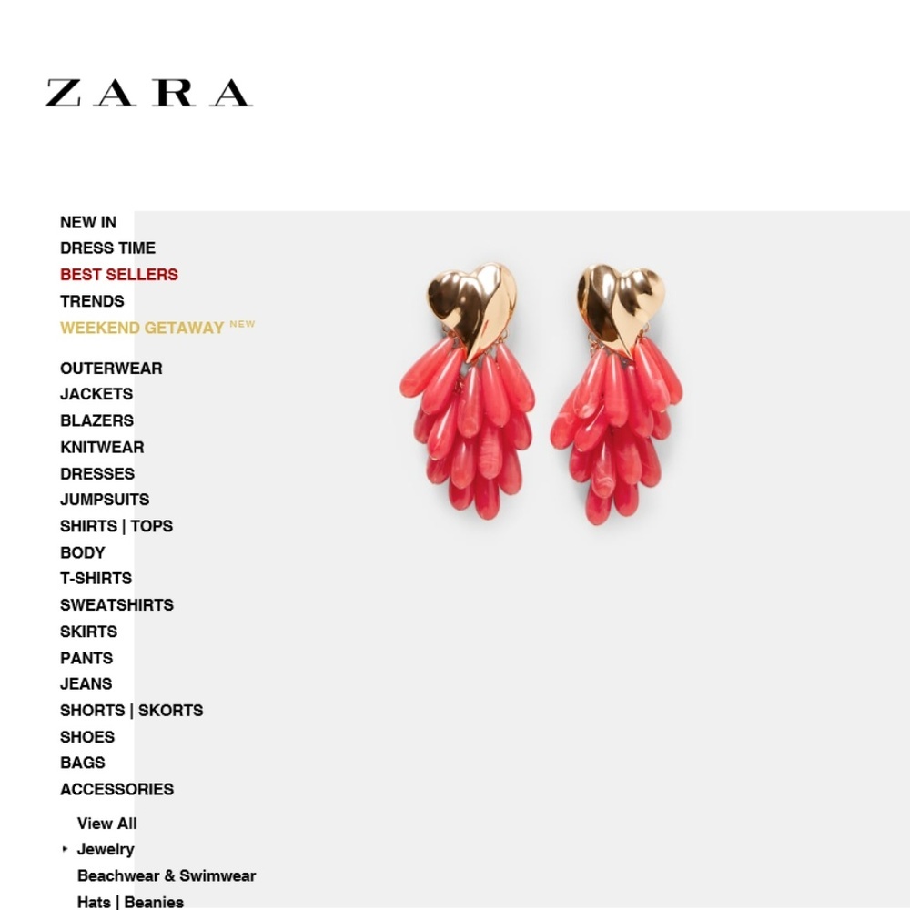 Heart earring